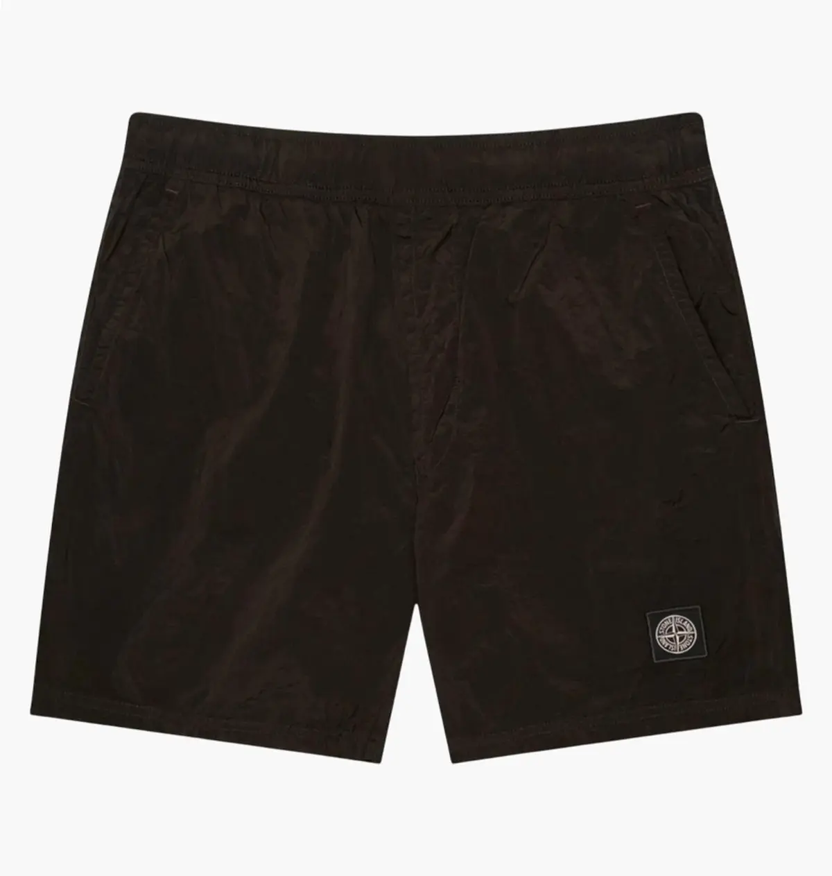 Шорти чоловічі Stone Island Brushed Nylon Black