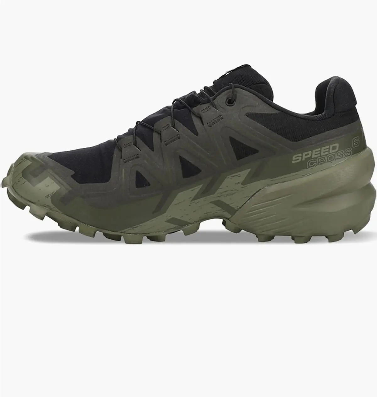 Кросівки чоловічі Salomon Speedcross 6 Gtx Trail Running Shoes Black/Olive