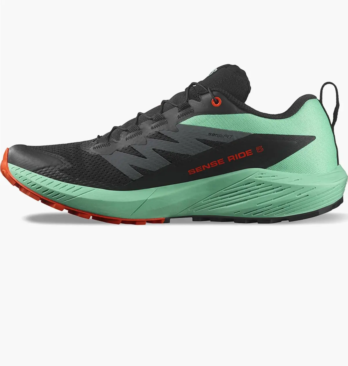 Кросівки жіночі Salomon Sense Ride 5 Black/Green