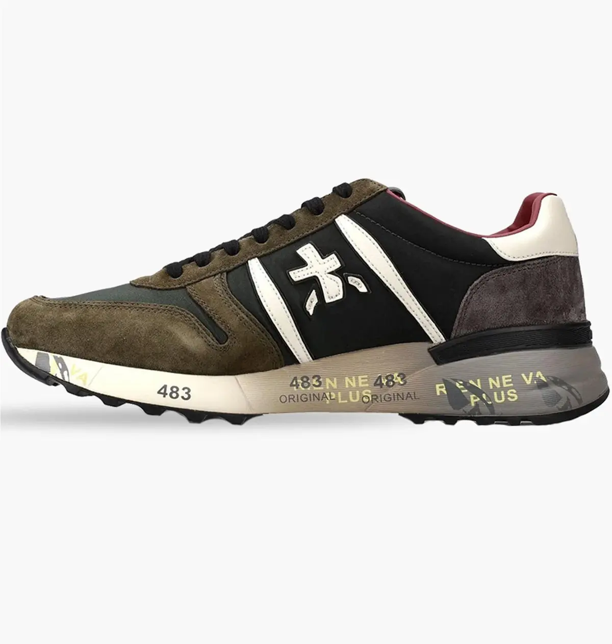Кроссовки мужские Premiata Lander 6905 Olive