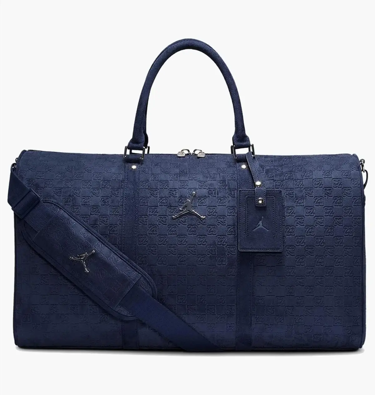 Сумка через плечо Jordan Suede Monogram Duffel (40L) Blue