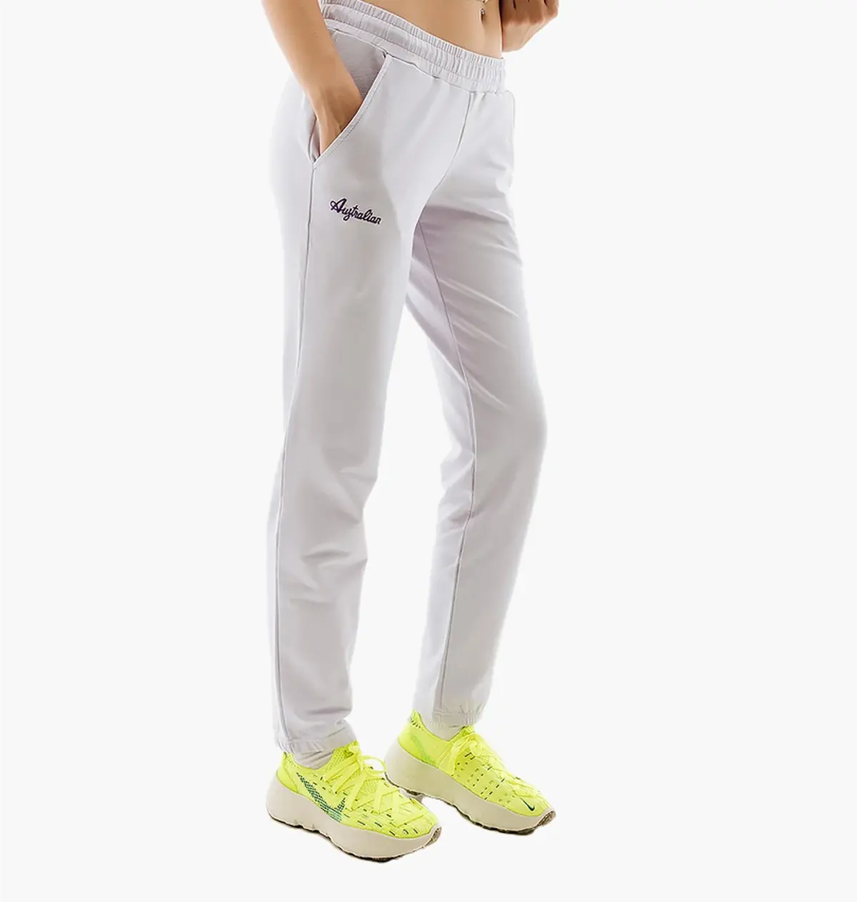Брюки чоловічі Australian Essentials Elastic Fleece Pants White