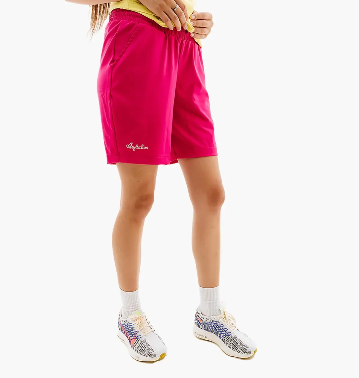 Шорти жіночі Australian Vibes Short Holographic Logo Pink