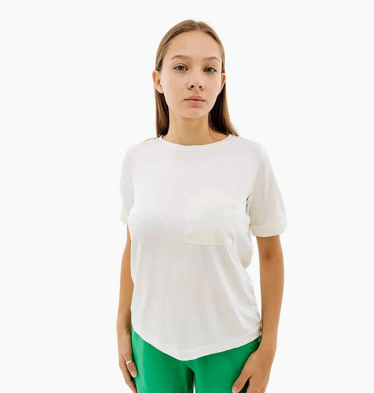 Футболка жіноча Australian Gold Tape Jersey V Tee White