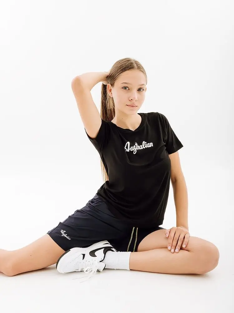 Футболка жіноча Australian Cotton Tee Holographic Logo White