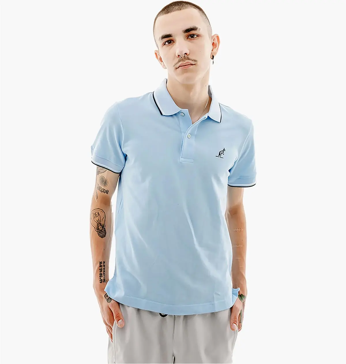 Футболка чоловіча Australian 2-Stripe Pique' Polo S-Fit