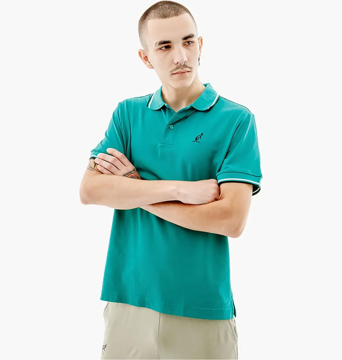 Футболка чоловіча Australian Two-Stripes Polo Tech