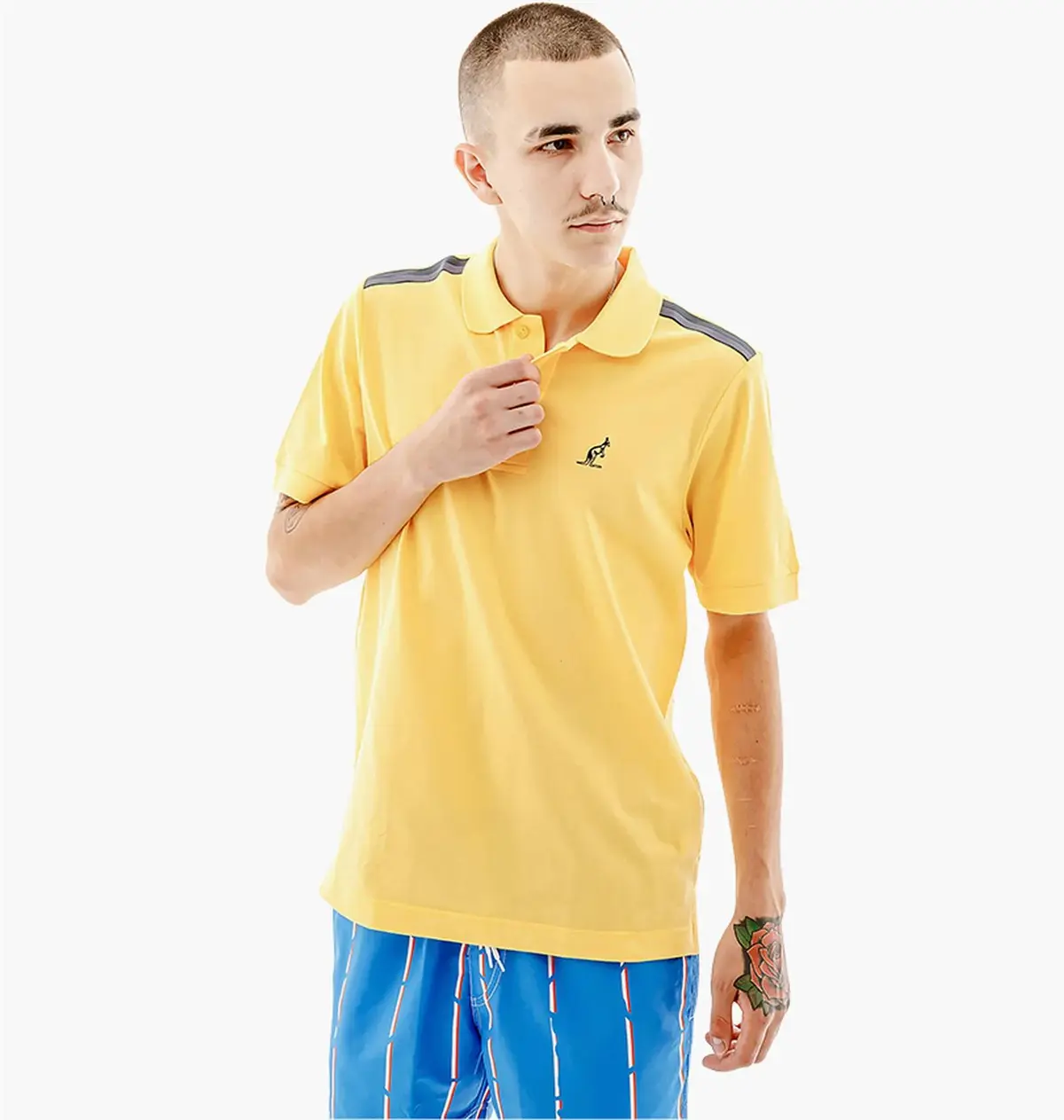 Футболка чоловіча Australian Tape Stripe Polo Club Pique'