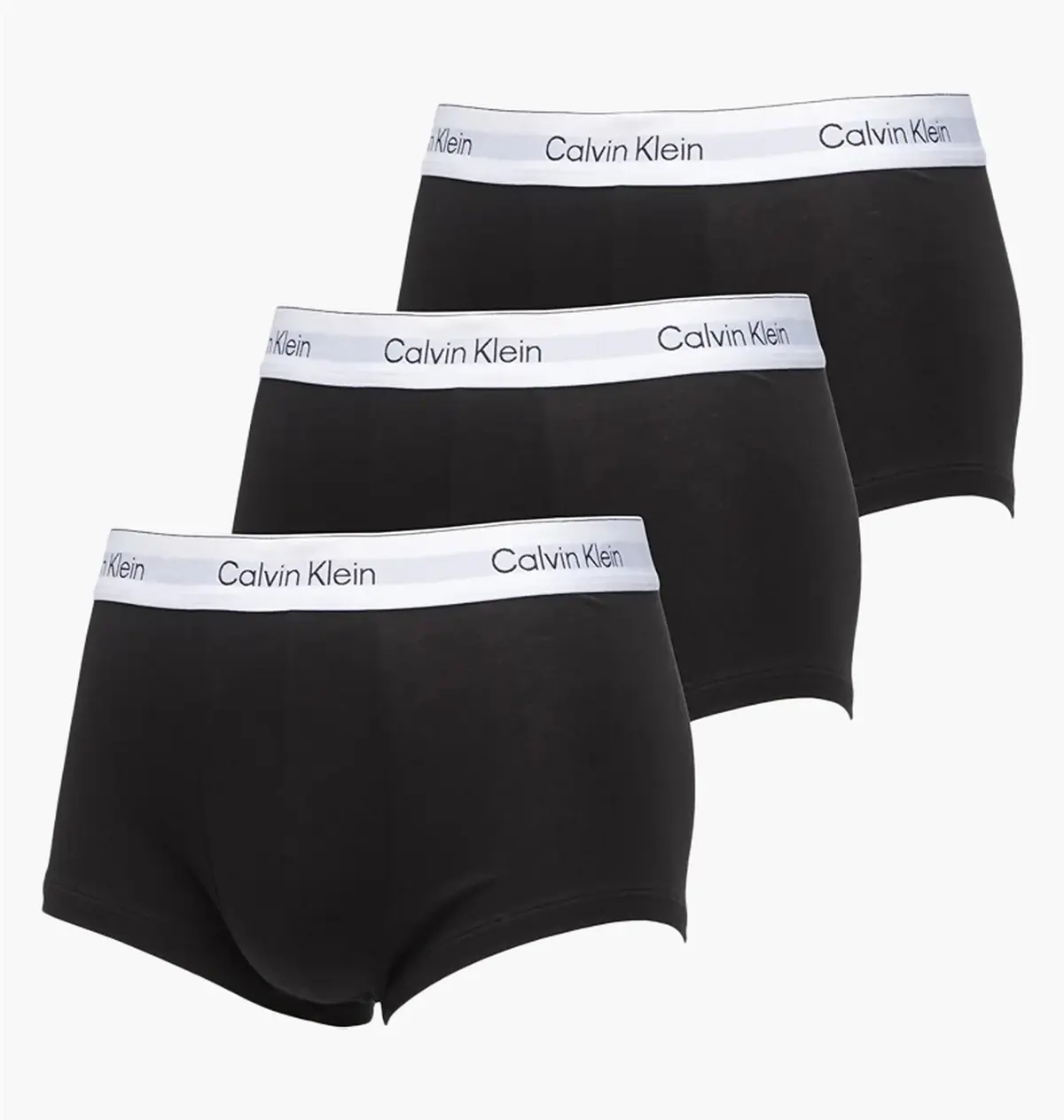 Трусы мужские Calvin Klein Low Rise Trunk (3 ) черные LV00NB4389 UB1