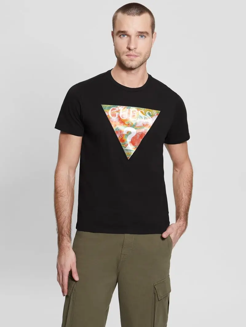 Футболка мужская Guess Eco Abstract Triangle Logo Tee