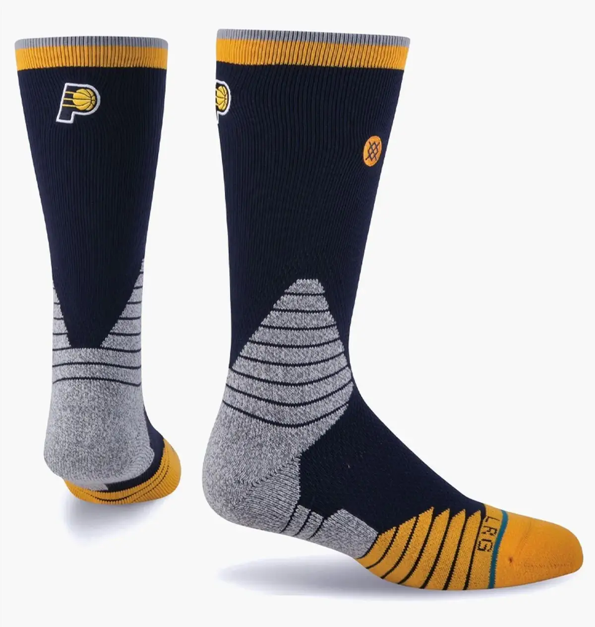 Носки Stance Nba Indiana Pacers Logo Crew Basketball Socks
