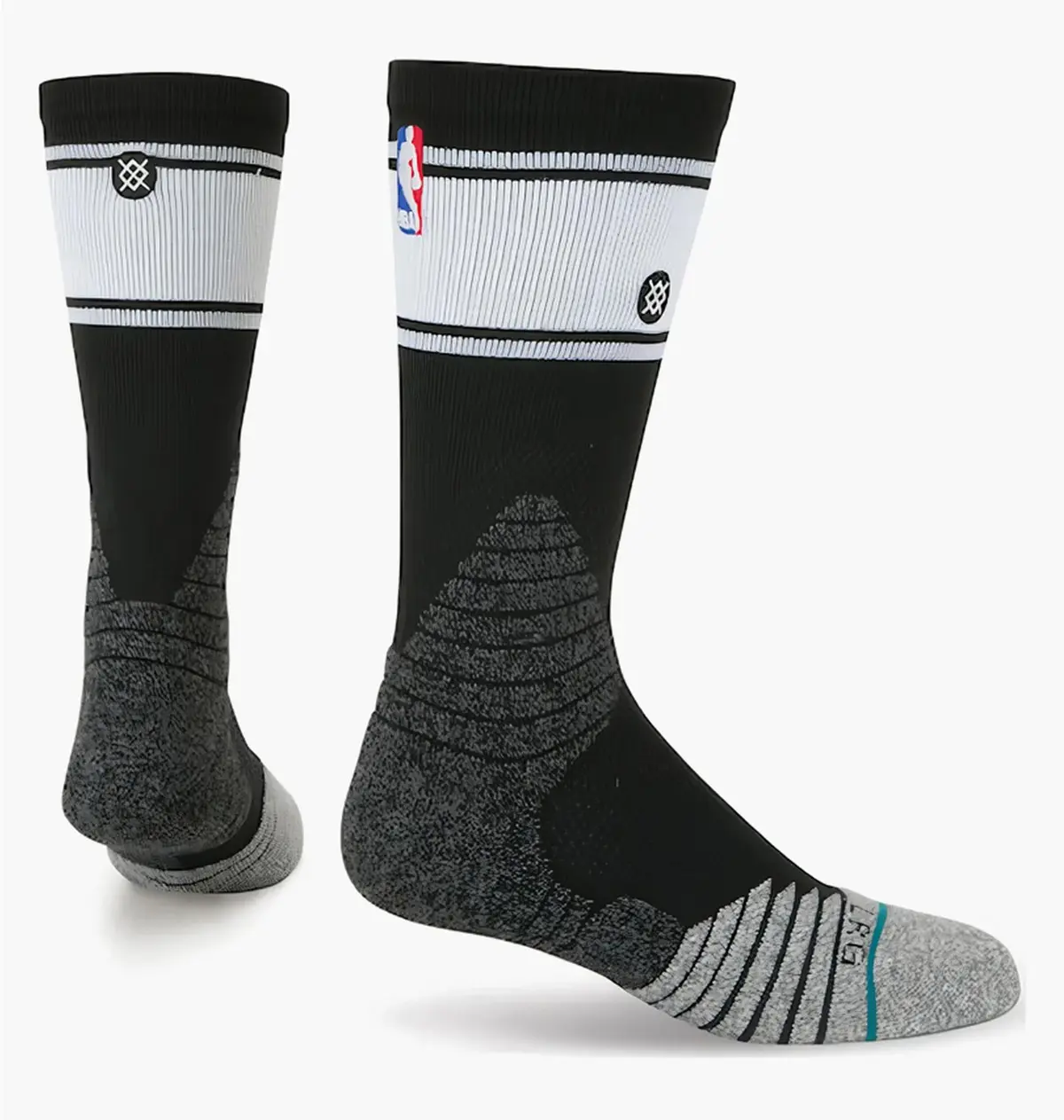 Носки Stance Nba Bold Stripe Crew Basketball Socks