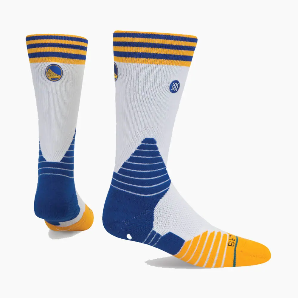 Носки Stance Nba Warriors Logo Crew Socks – White