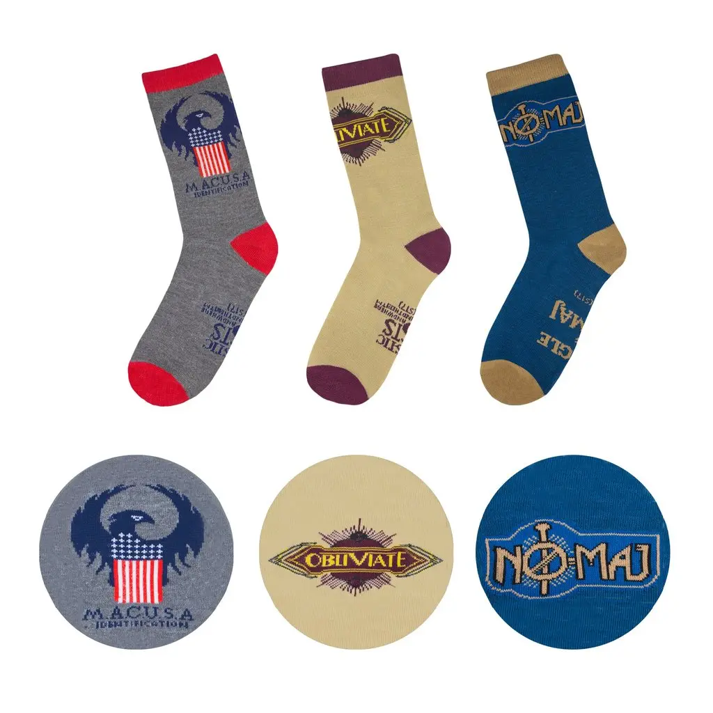 Носки Harry Potter Fantastic Beasts Macusa Socks Set Of 3