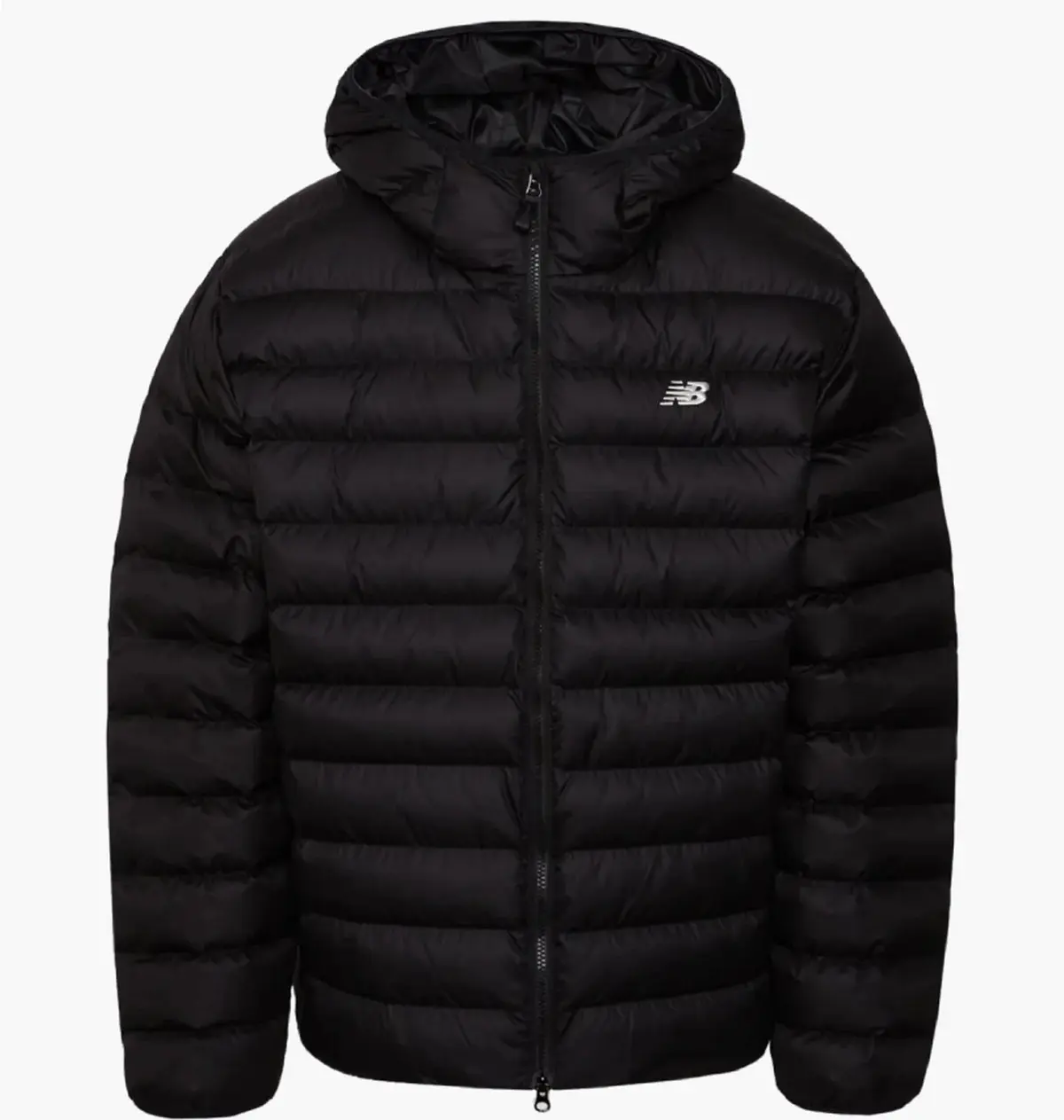 Куртка чоловіча New Balance Hooded Puffer Black