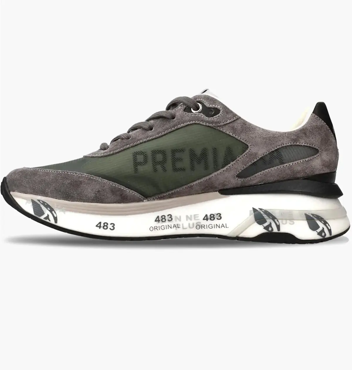 Кроссовки мужские Premiata Moerun Grey/Green