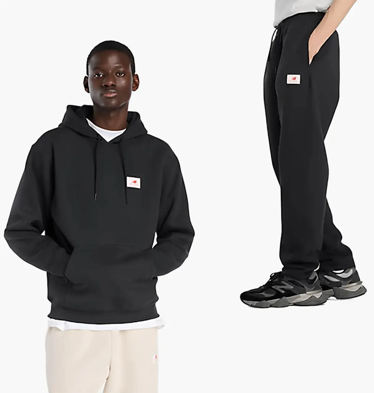 Спортивный костюм мужской New Balance Woven Label & Black