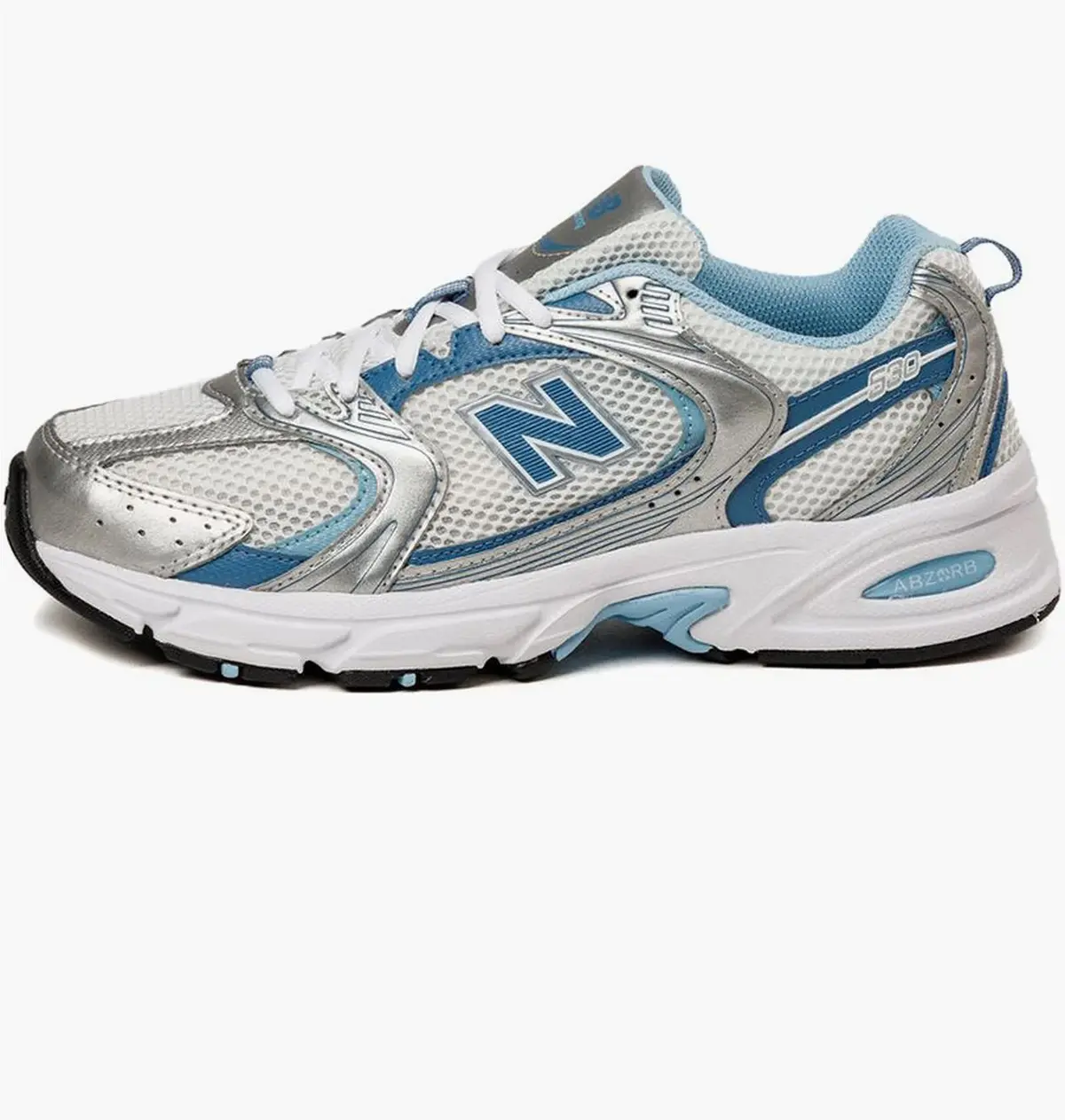 Кроссовки унисекс New Balance 530 White/Metallic
