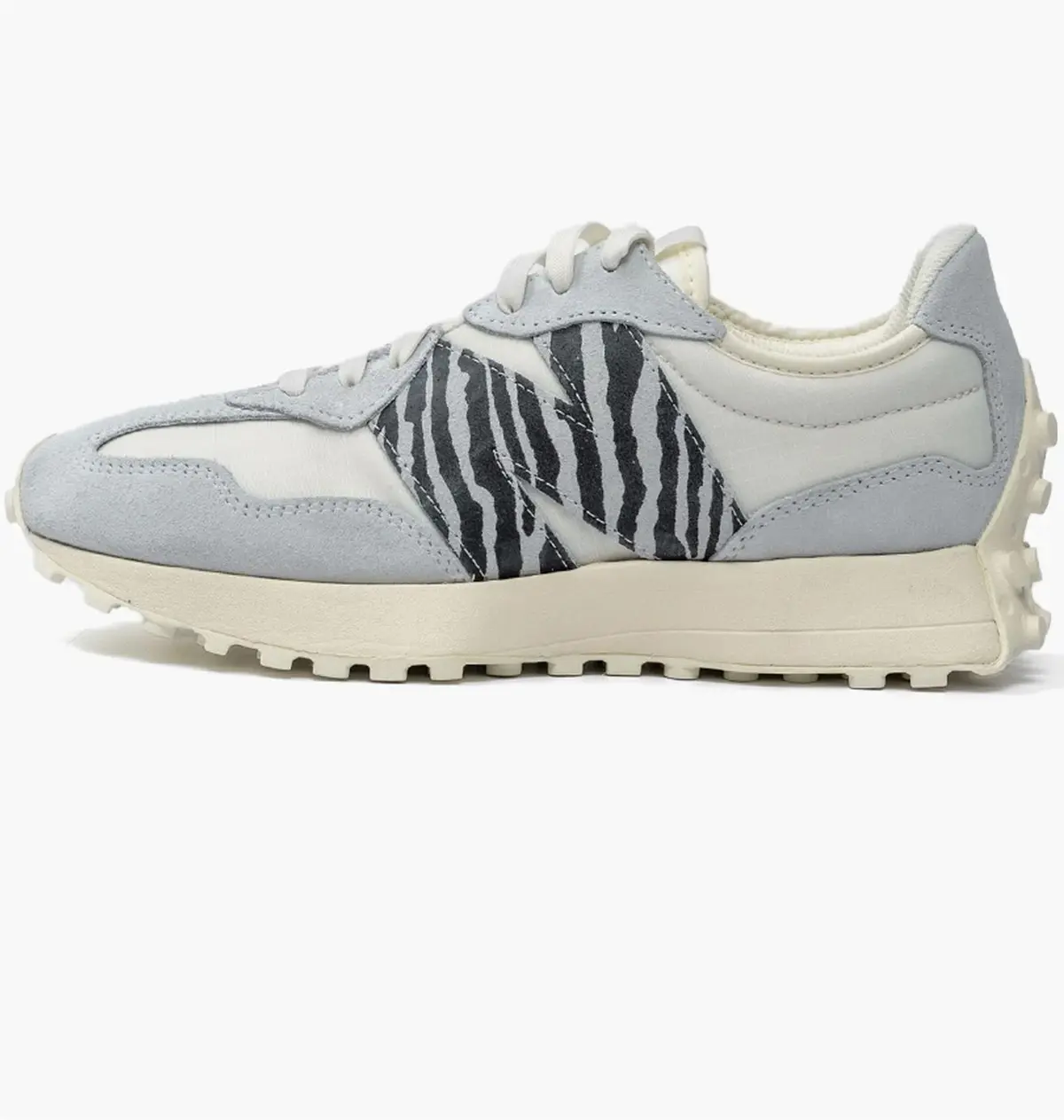 Кросівки чоловічі New Balance 327 Zebra Pastel White/Light Blue
