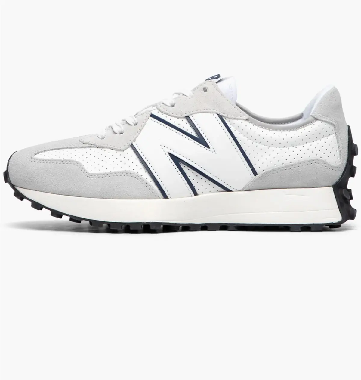 Кросівки чоловічі New Balance 327 Leather White & Grey