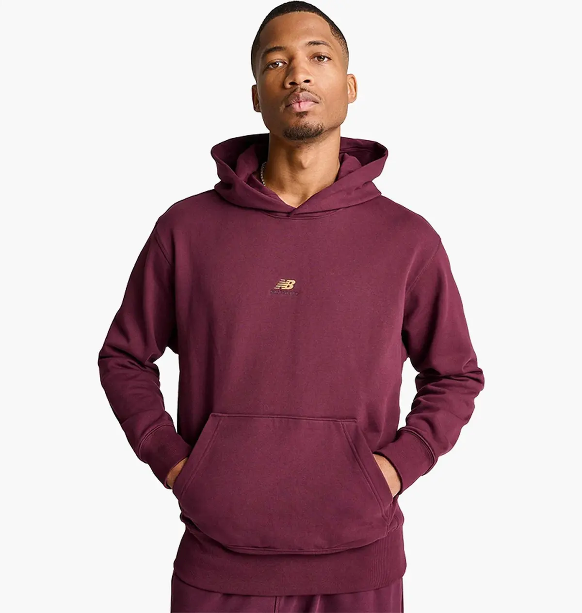 Кофта мужская New Balance Athletics Remastered Graphic French Terry Hoodie Violet