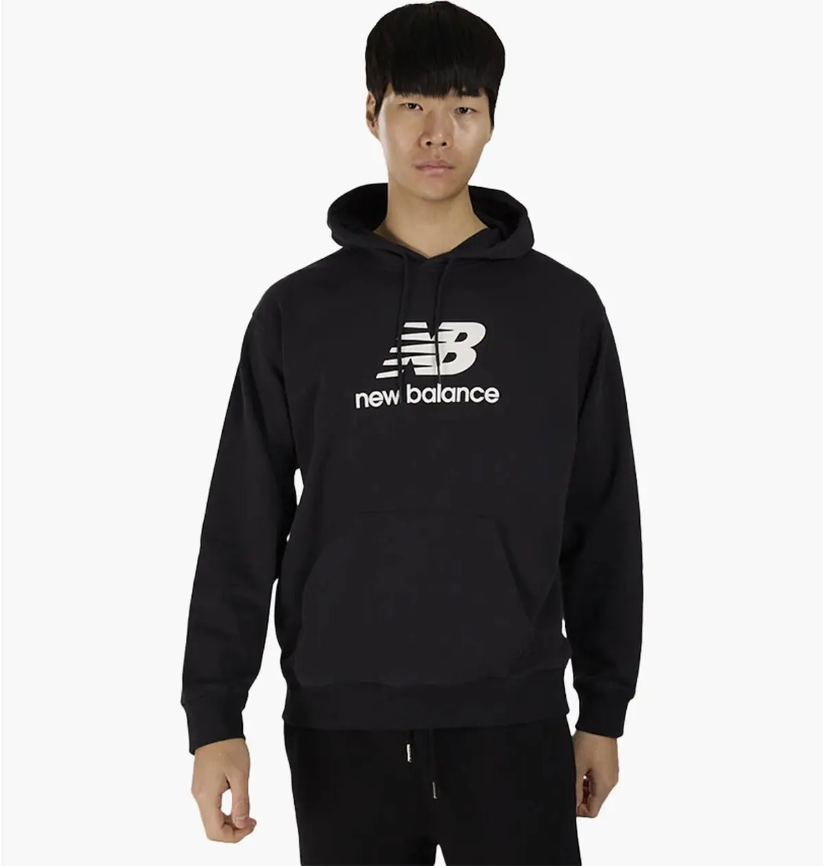 Кофта мужская New Balance Sport Essentials French Terry Logo Black