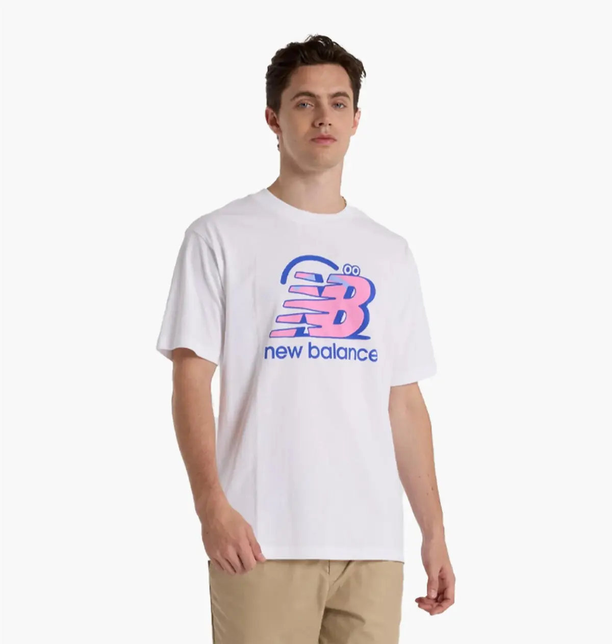 Футболка мужская New Balance Racing Tee Wt White
