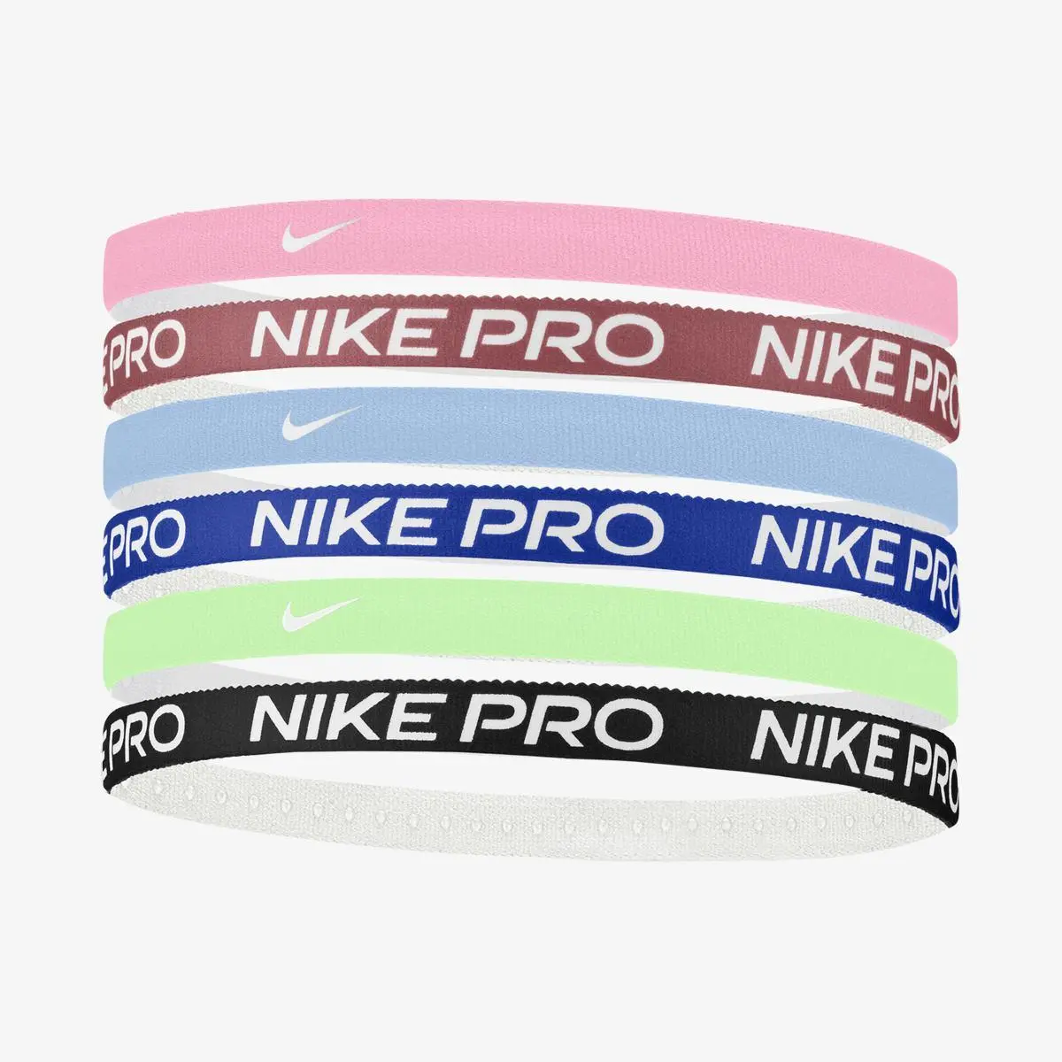 Пов'язка на голову Nike Flex Classic Headbands 6Pk Printed