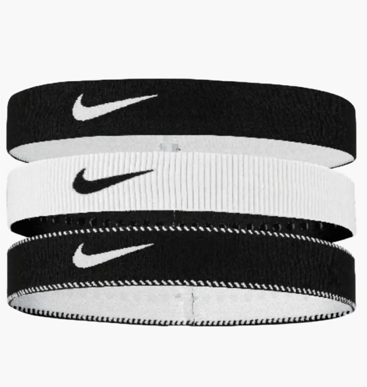 Пов'язка на голову Nike Hairbands Flex Classic (3 ) Black/White