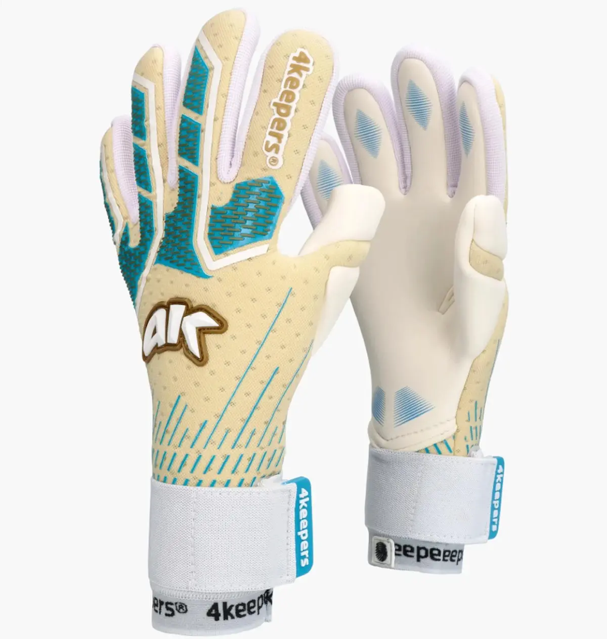 Футбольні рукавиці унісекс 4Keepers Beige