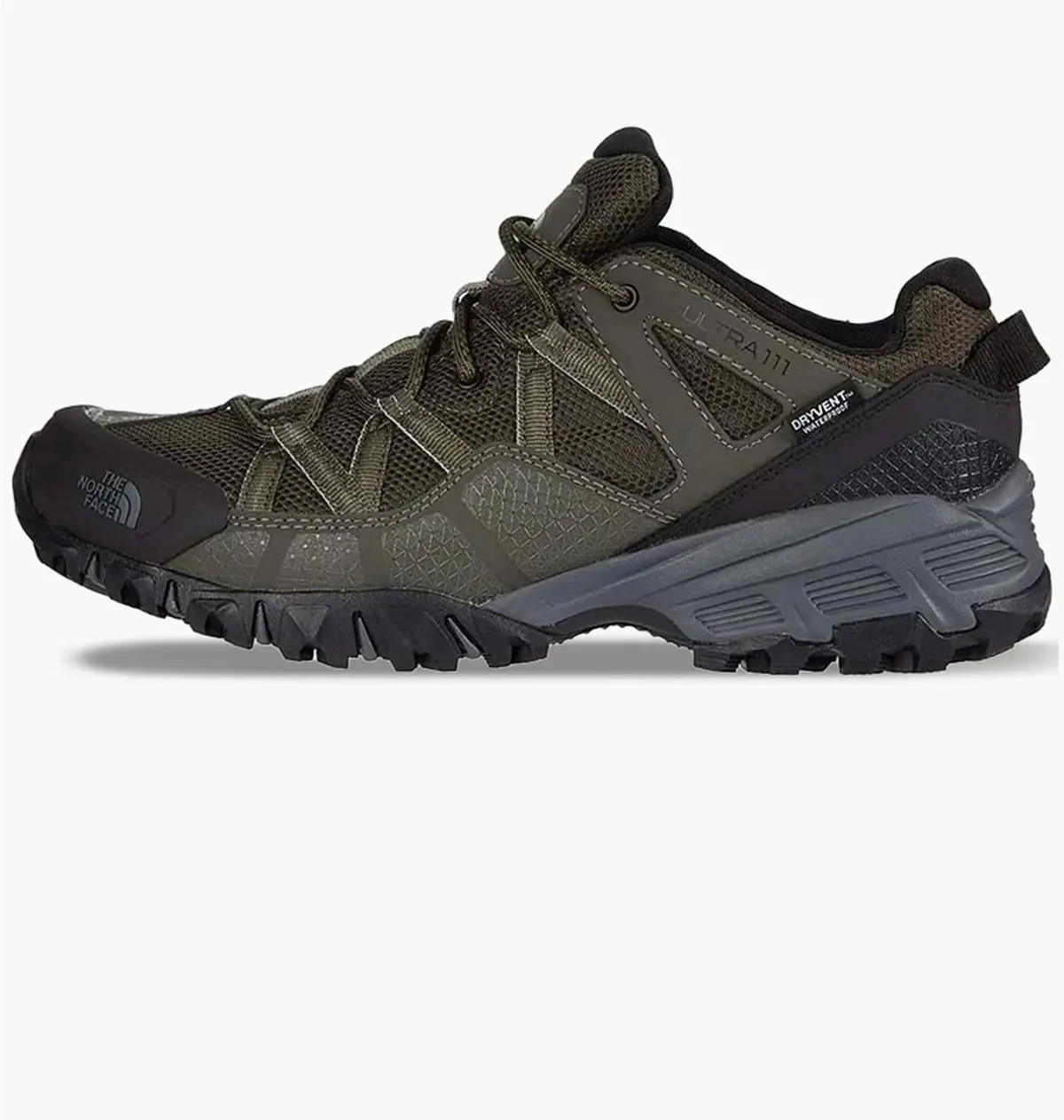 Кроссовки мужские The North Face Ultra 111 Wp Shoes Green/Black