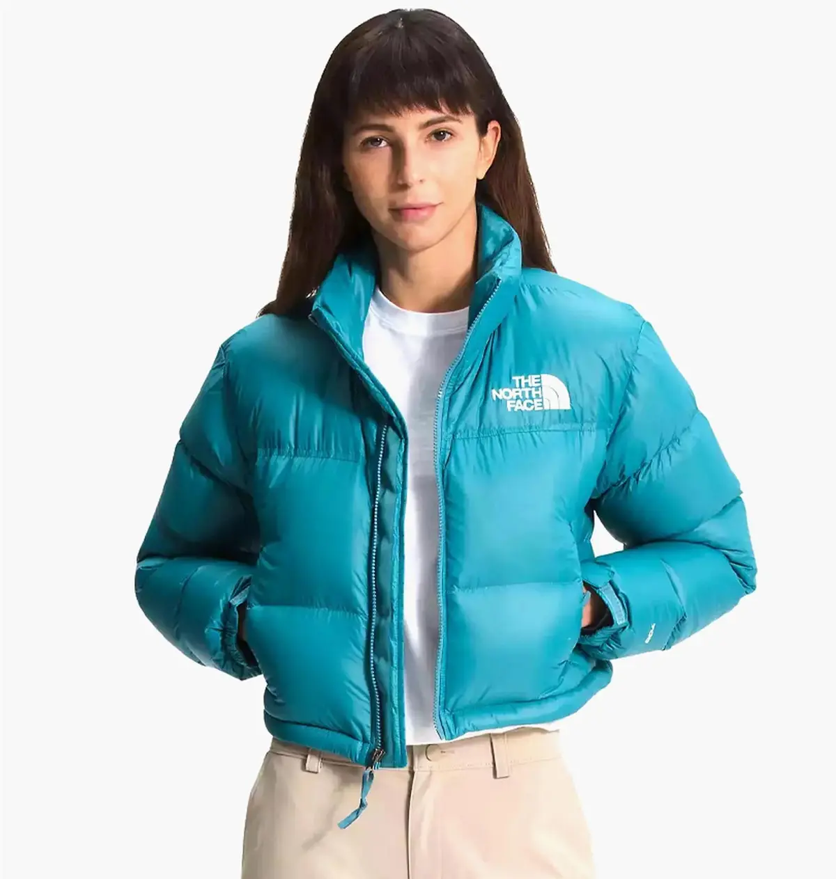 Куртка женская The North Face Nuptse Cropped Puffer Jacket