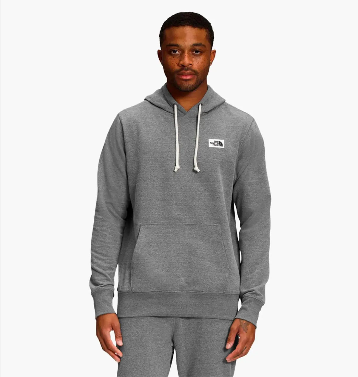 Кофта чоловіча The North Face Heritage Patch Pullover Hoodie Grey