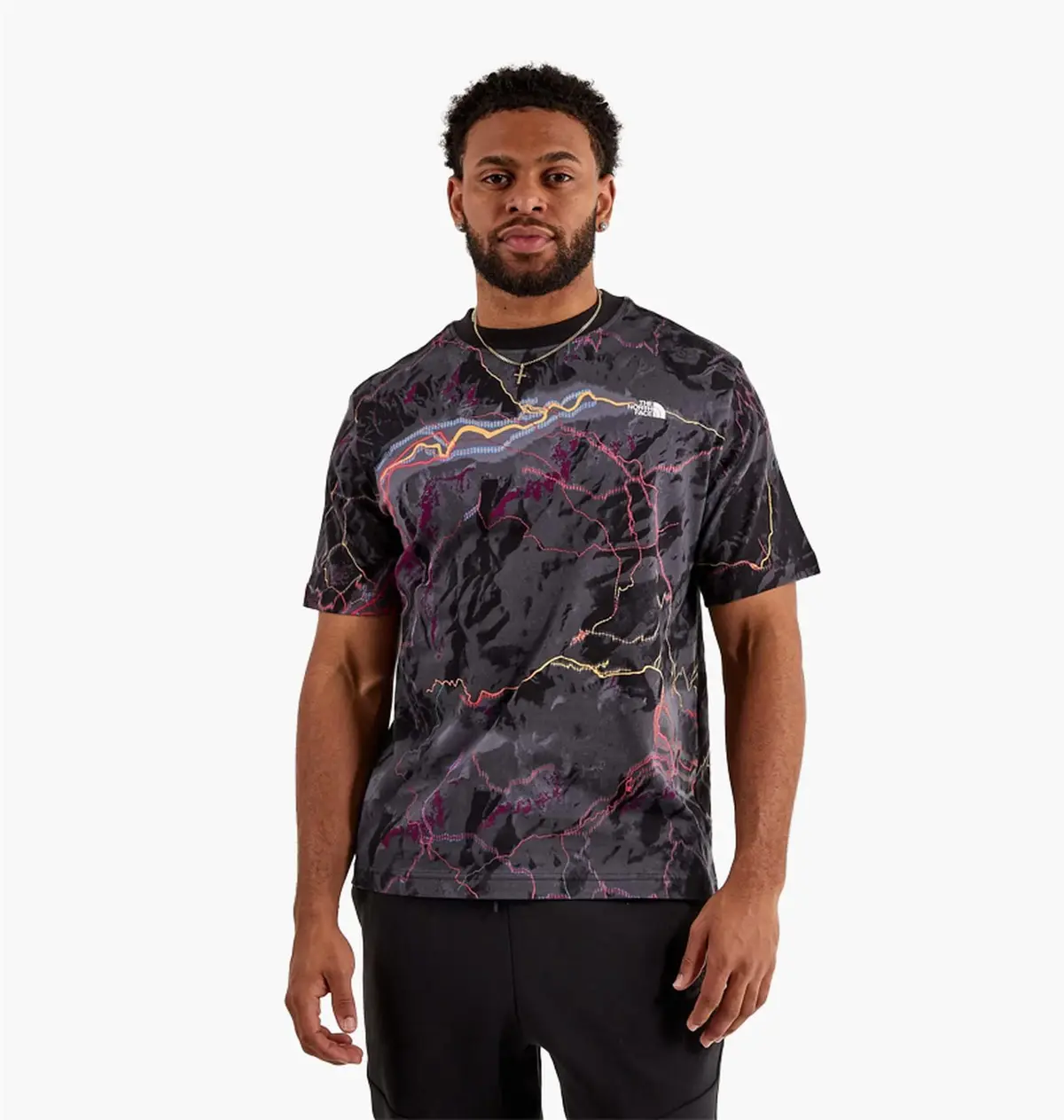 Футболка мужская The North Face Trail Glow Tee Grey