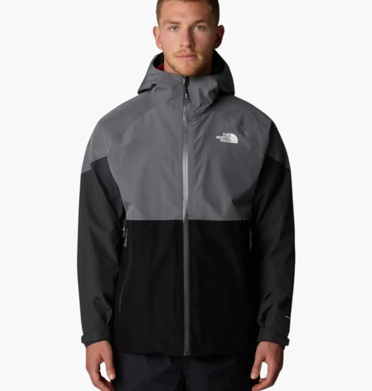 Ветровка мужскиая The North Face Lightning Zip-In Black/Grey