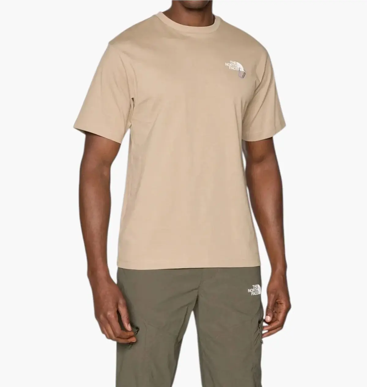 Футболка унисекс The North Face Explore Carabiner Relaxed Beige