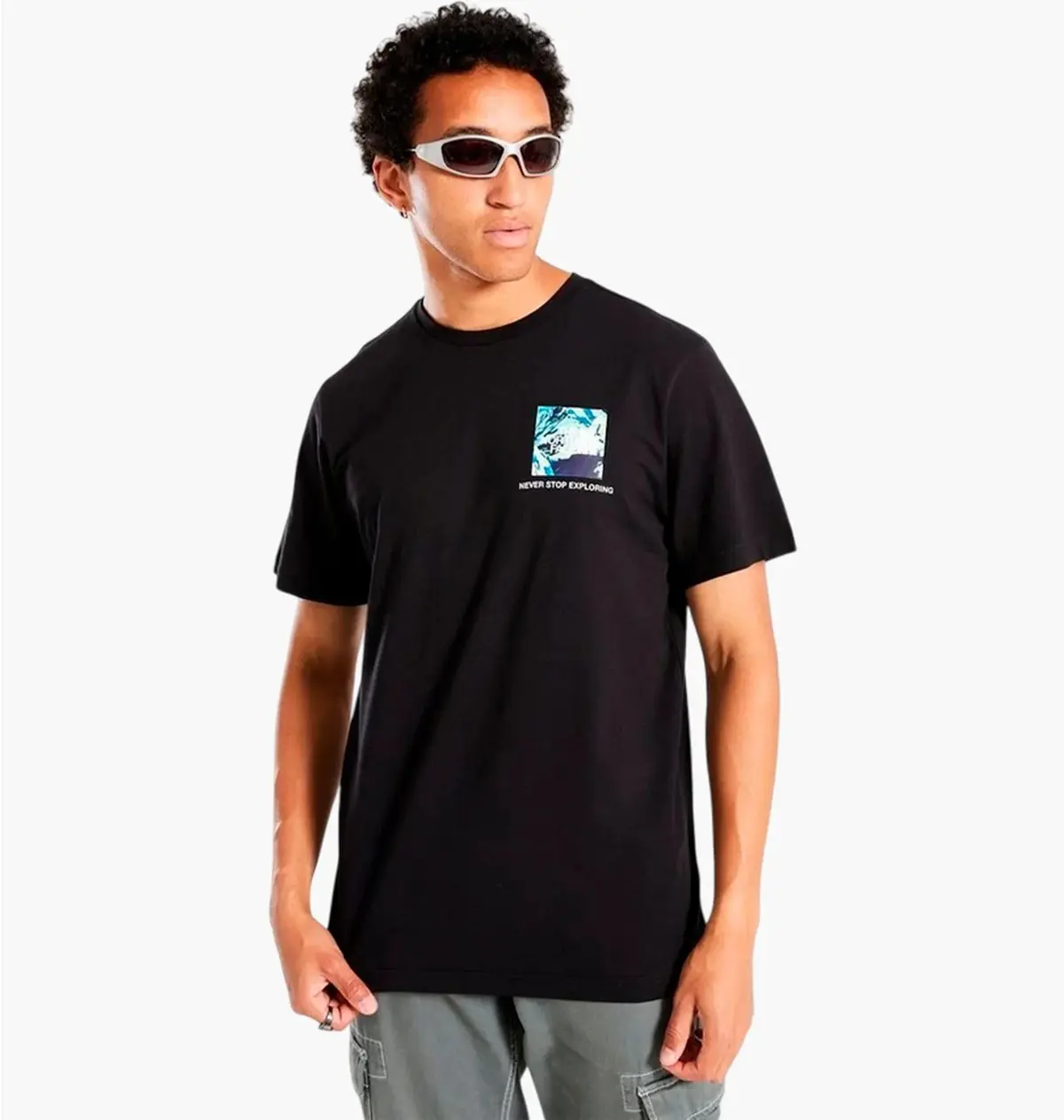 Футболка мужская The North Face Heat Map Black