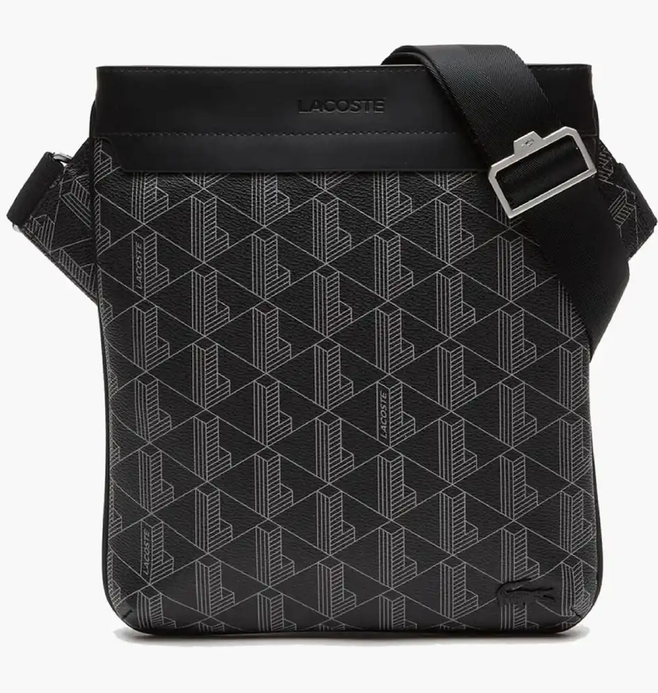 Сумка через плечо Lacoste Monogram Black