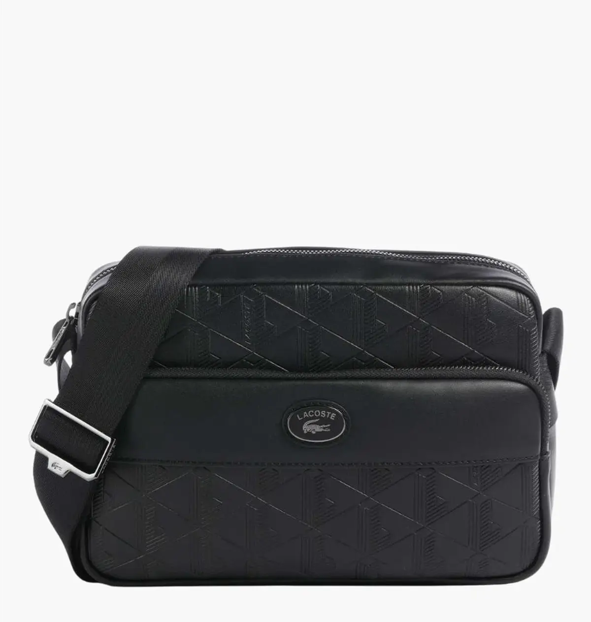 Сумка через плечо Lacoste Monogram Black