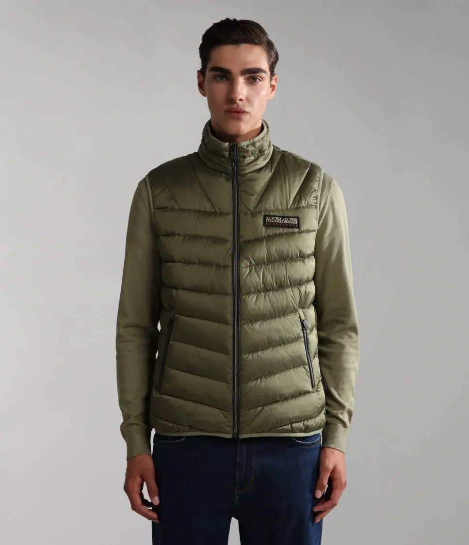 Жилетка чоловіча Napapijri Aerons V 3 Green Lichen