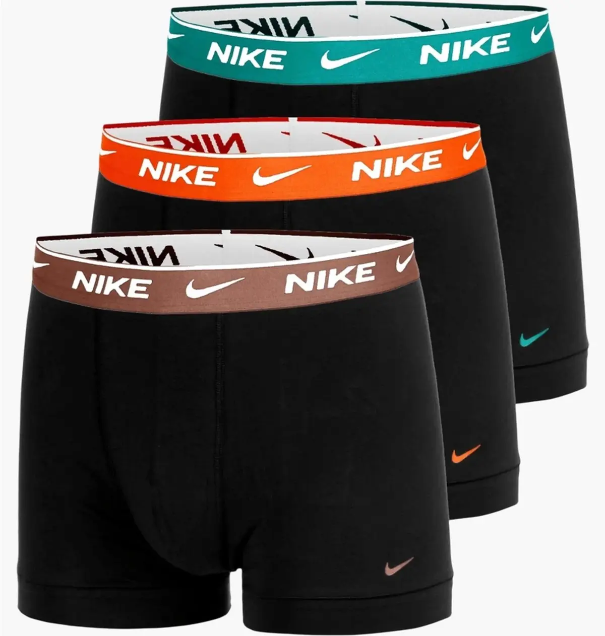 Трусы мужские Nike Essential Cotton Stretch Trunk Boxer Shorts 3-Pack (3 ) Multi