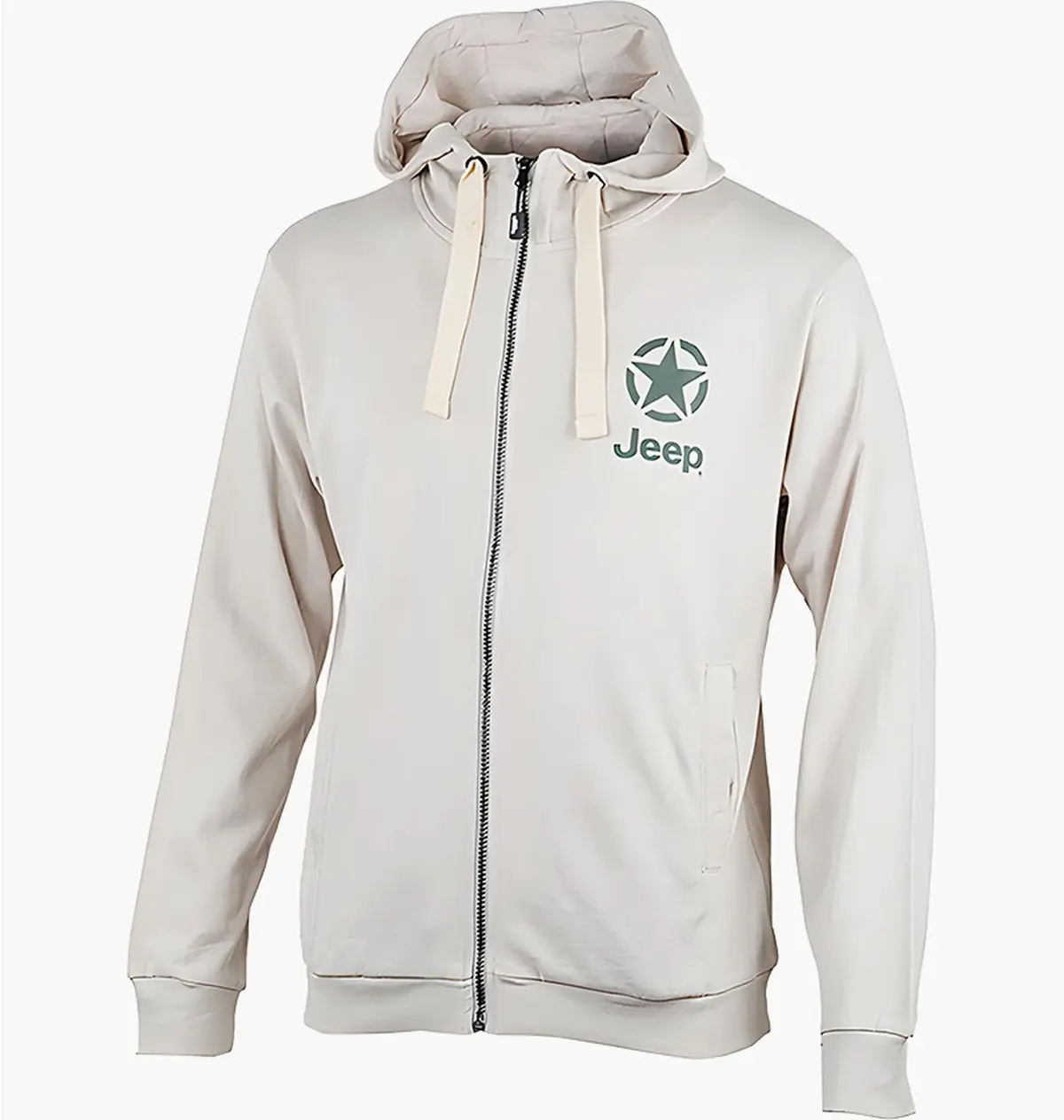 Кофта мужская Jeep Ooded Sweatshirt Full Zip Star&Jeep