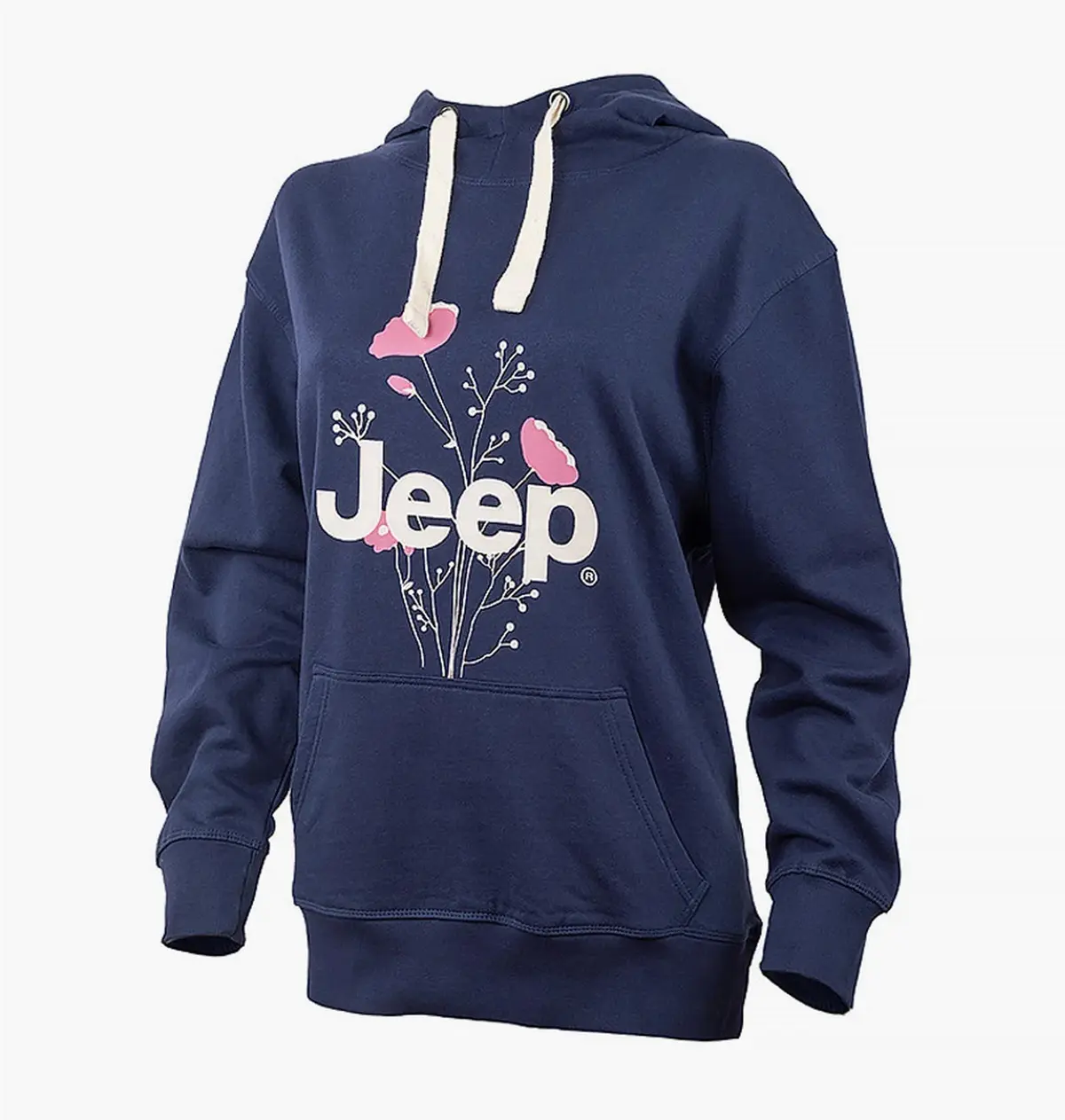 Кофта женские Jeep Hooded Oversize Sweatshirt Botanical Print
