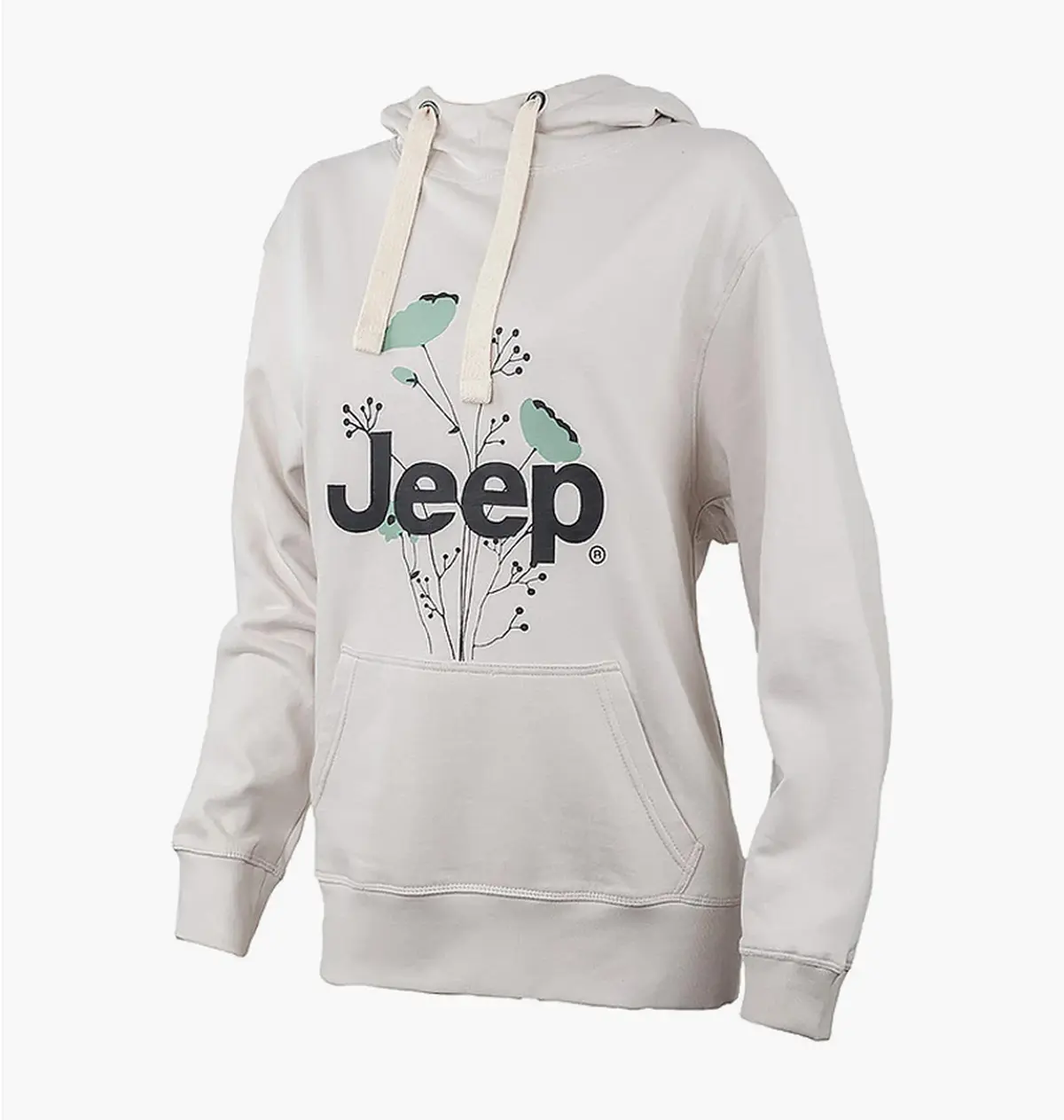 Кофта женские Jeep Hooded Oversize Sweatshirt Botanical Print
