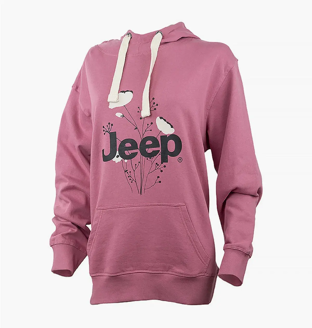 Кофта женские Jeep Hooded Oversize Sweatshirt Botanical Print