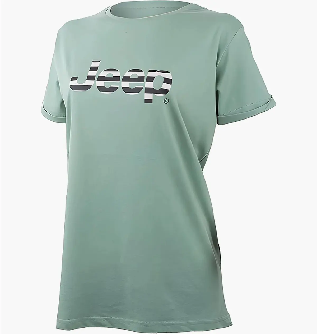 Футболка жіноча Jeep T-Shirt Oversize Striped Print Turn
