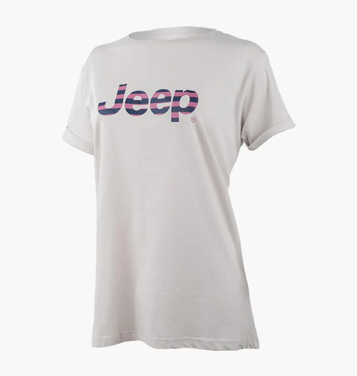 Футболка жіноча Jeep T-Shirt Oversize Striped Print Turn