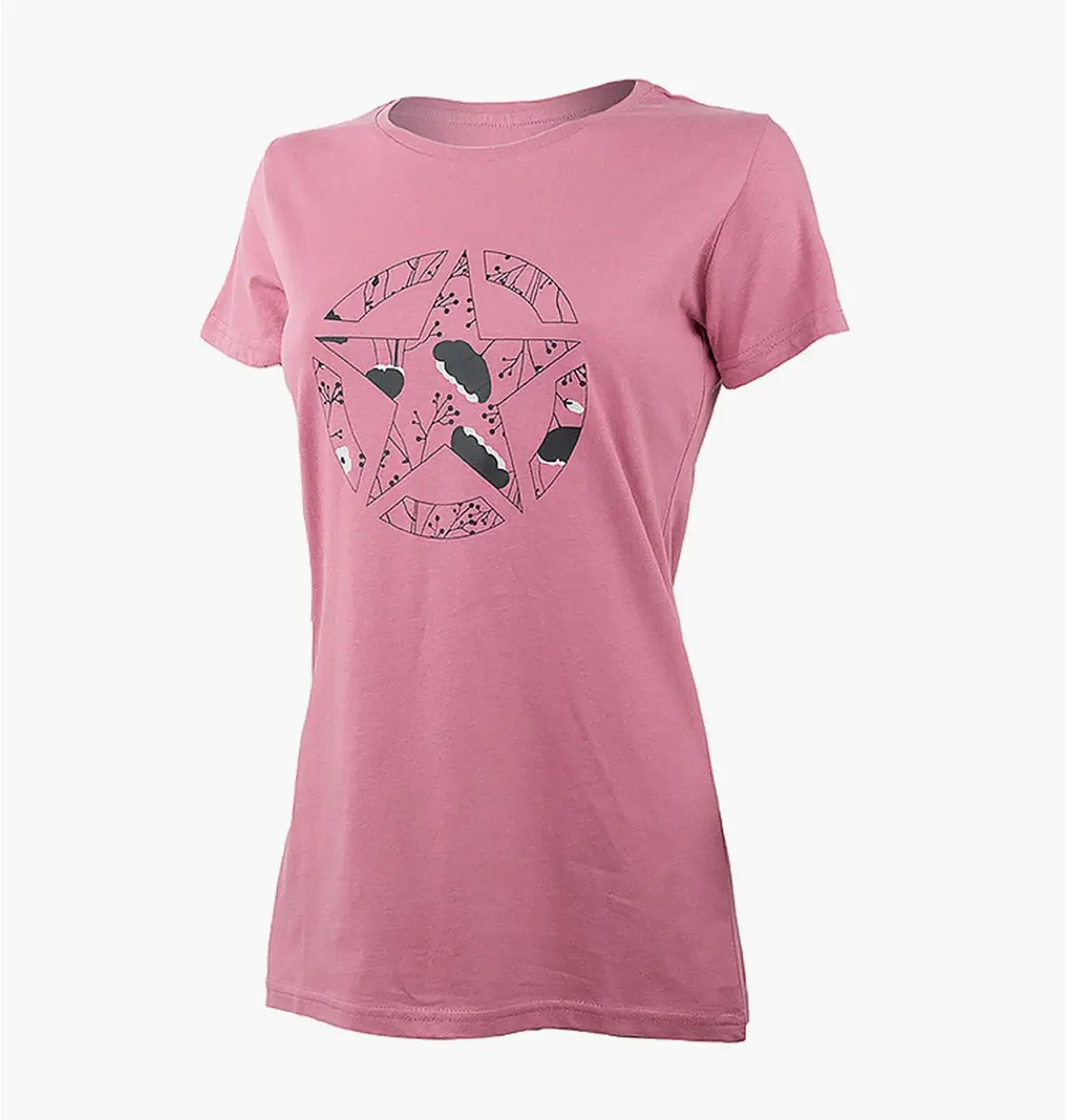 Футболка жіноча Jeep T-Shirt Star Botanical Print J22w