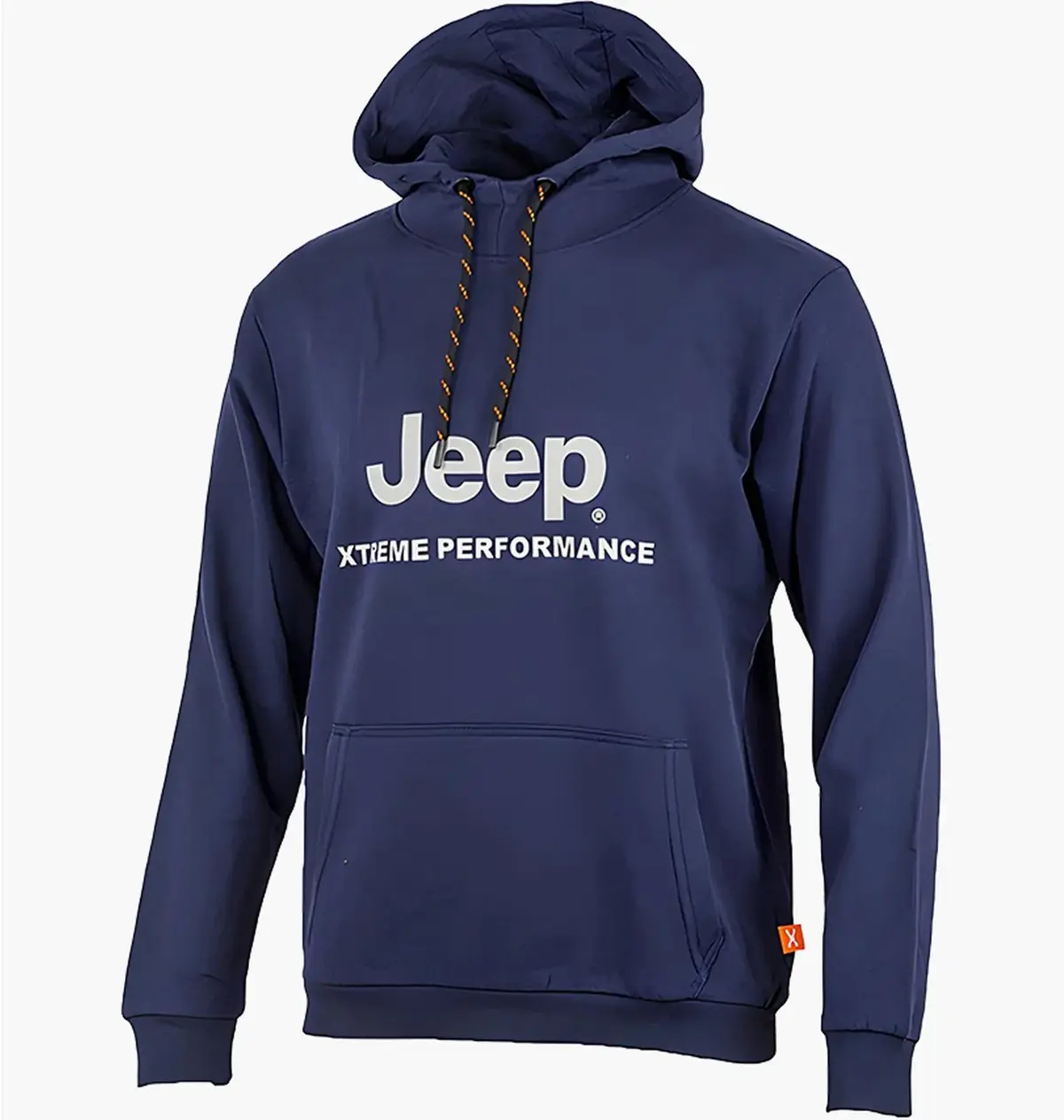 Кофта мужская Jeep Hooded Sweatshirt Xtreme Performance Print Jx22a Blue