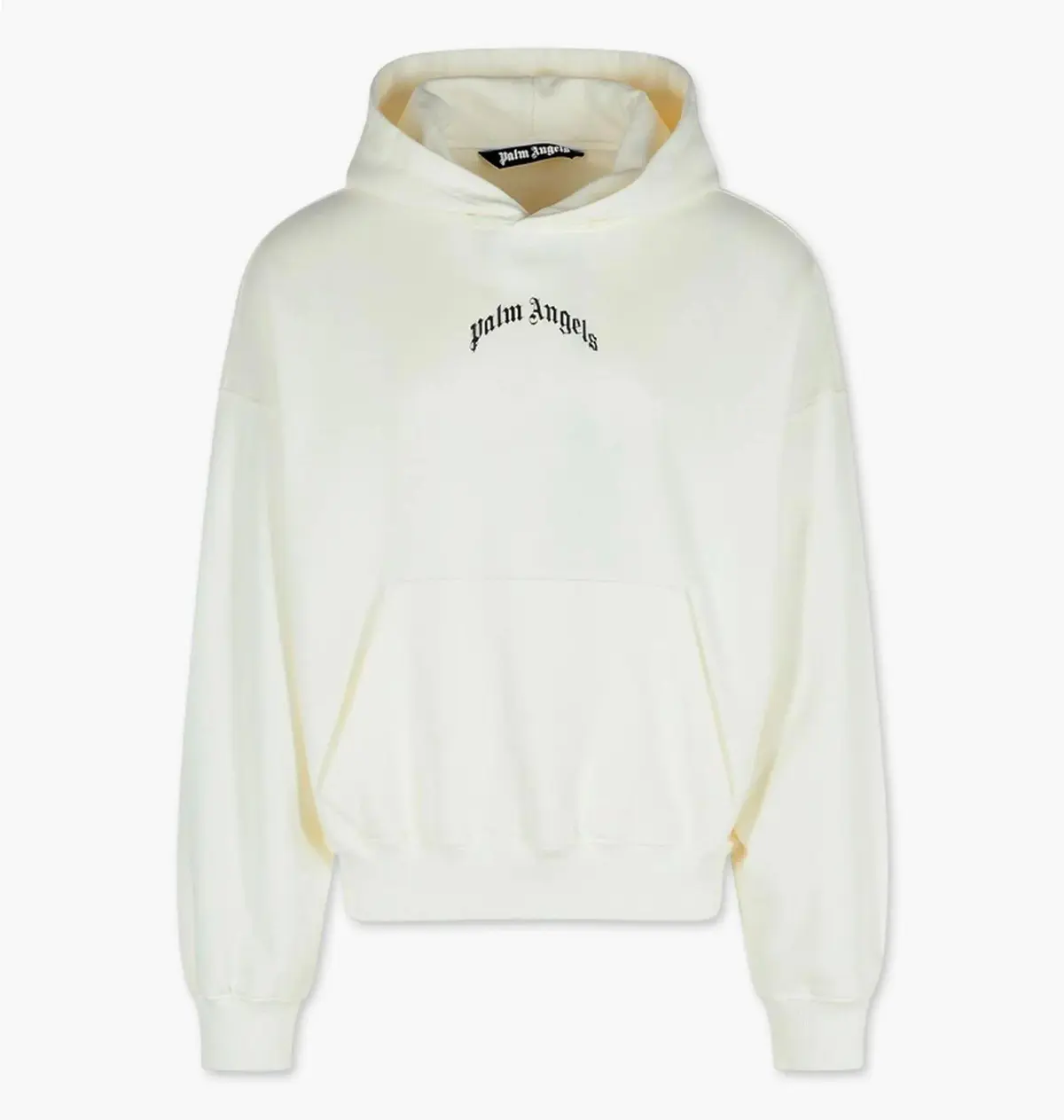 Кофта мужская Palm Angels Back Curved Logo White